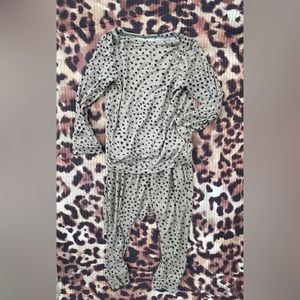 4-5t Velveteen Pajama Set